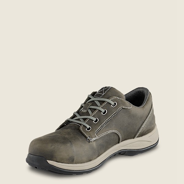 Red Wing Oxford Bayan - Comfortpro - Safety Toe - Koyu Gri - 95NEVMDRA